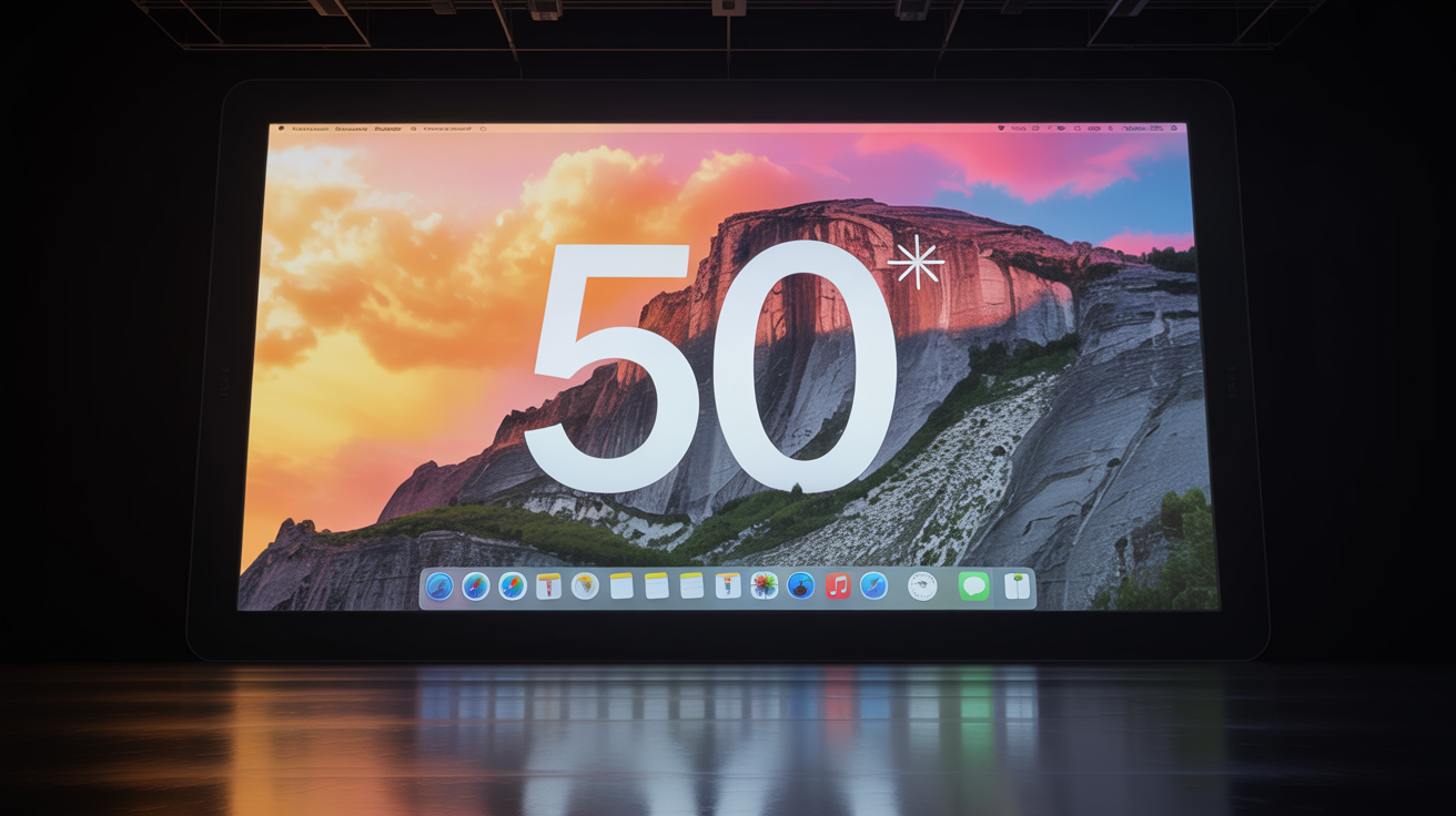 Editorial photograph: Apple Turns 50: 50 Ways It Could Use AI in Ways Only Apple Can