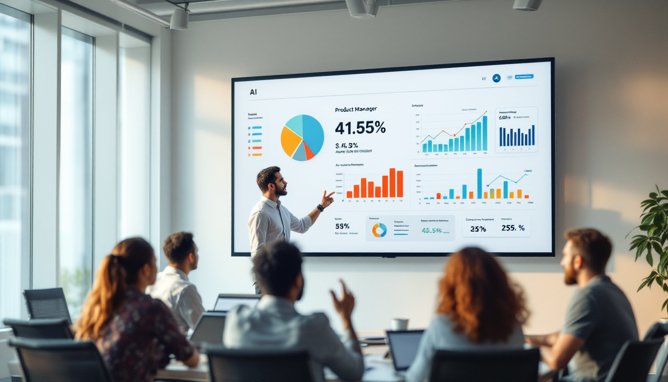 Editorial photograph: Stanford's 2026 AI Index Just Dropped. Here Are the Numbers Product Leaders Need.